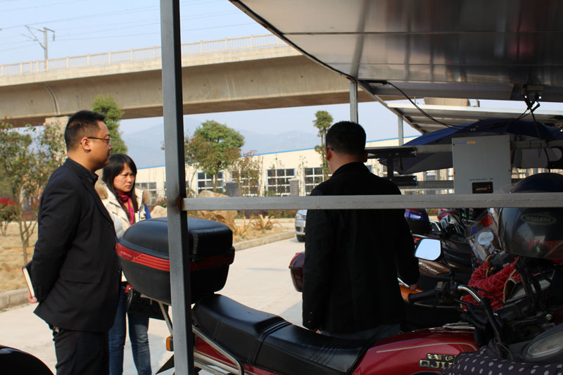 Leaders of the Energy Department of Huangshi Municipal Economic and Information Commission came to our company for inspection